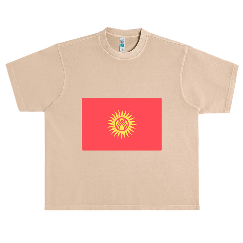 Awesome Kyrgyzstan Flag Urban Heavy T-shirt | Artistshot