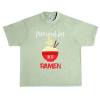 Powered By Ramen Hoodie  Vintage Retro Noodle Top Urban Heavy T-shirt | Artistshot