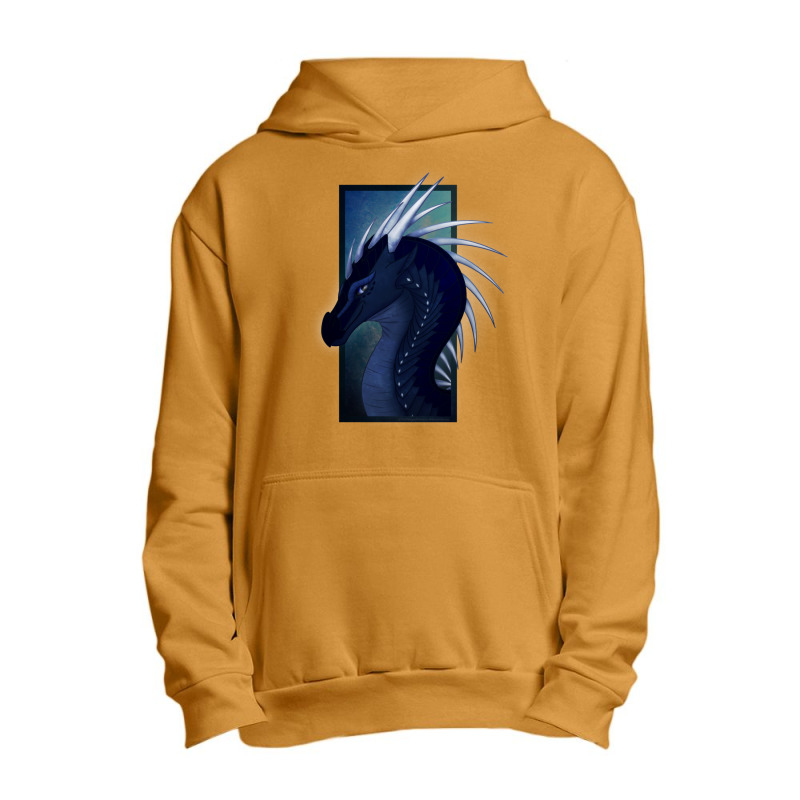 Wings Of Fire  Whiteout Headshot Urban Pullover Hoodie by MARQUISHAWKINS | Artistshot