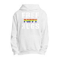 Mens Free Poppy Hugs Shirt Pride Gift Rainbow Flag Matching Urban Pullover Hoodie | Artistshot