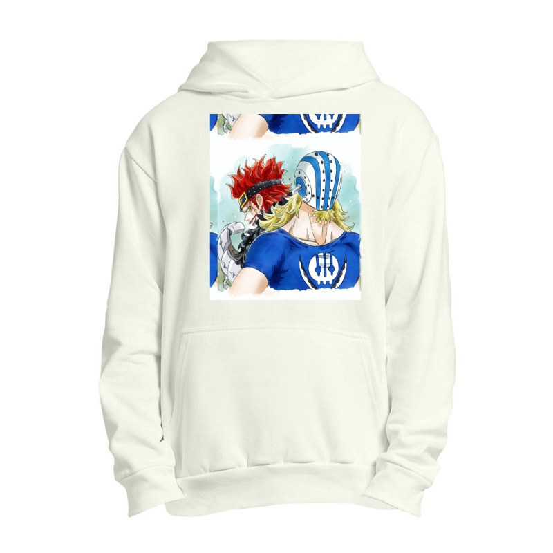 One Piece Eustass Captain Kid And Killer Graphic Urban Pullover Hoodie | Artistshot