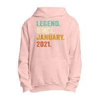 Legend Since January 2021 2nd Birthday Gifts 2 Years Old Boy T Shirt Urban Pullover Hoodie | Artistshot