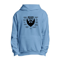 Beard Facts (black) Urban Pullover Hoodie | Artistshot