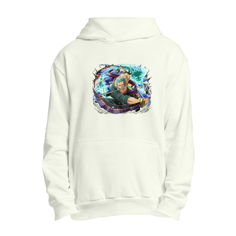 Roronoa Zoro 3 Saber Urban Pullover Hoodie | Artistshot