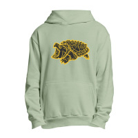 Alligator Snapping Turtle - Reptile - Wildlife - Japanese Style - Bitt Urban Pullover Hoodie | Artistshot