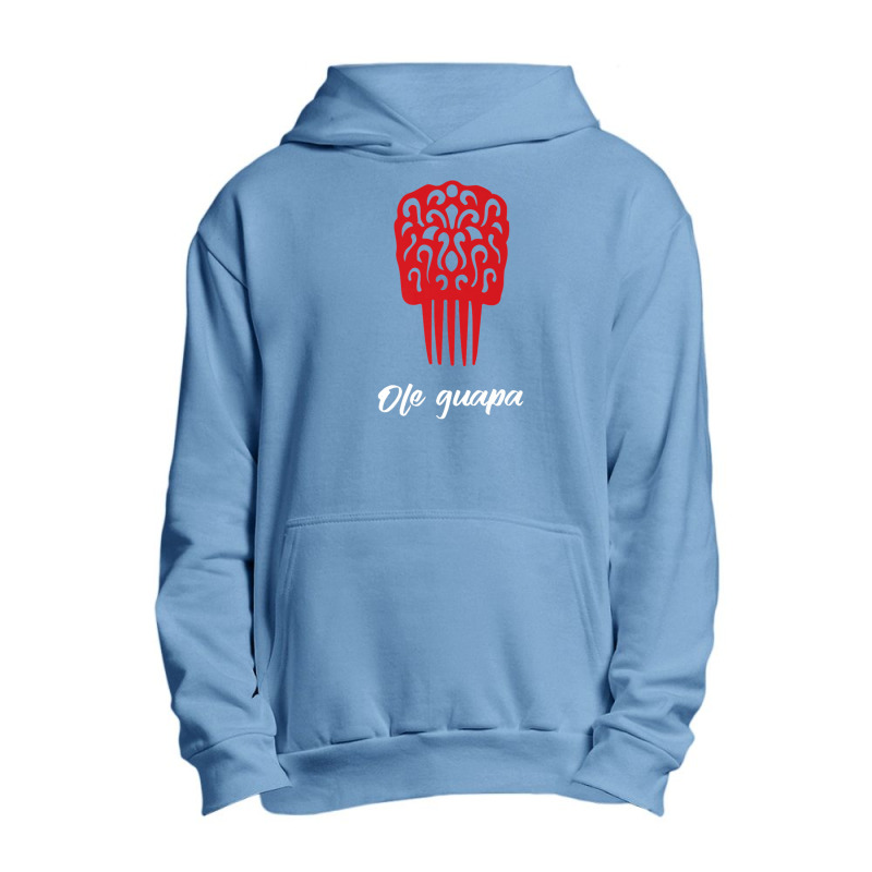 Flamenco Dancer Comb Ole Guapa Premium Urban Pullover Hoodie by CherieColletteBoggan | Artistshot