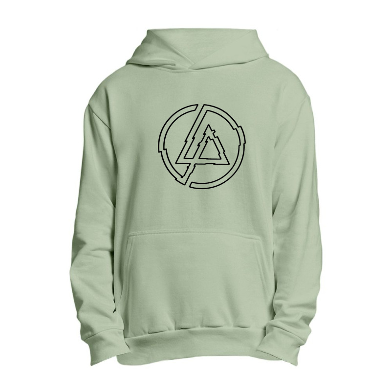 Black Two Line Urban Pullover Hoodie by KayceeO'Conner | Artistshot