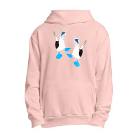 Cute Pair Of Blue-footed Boobies Urban Pullover Hoodie | Artistshot