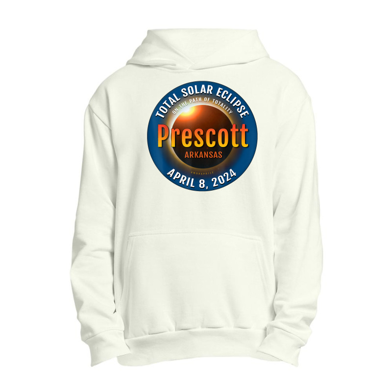 Prescott Arkansas Ar Total Solar Eclipse 2024  3  T Shirt Urban Pullover Hoodie by meritzjla | Artistshot