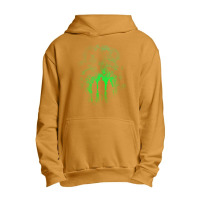 Gamer Fantasy Concept - Warrior, Archer And Wizard Urban Pullover Hoodie | Artistshot