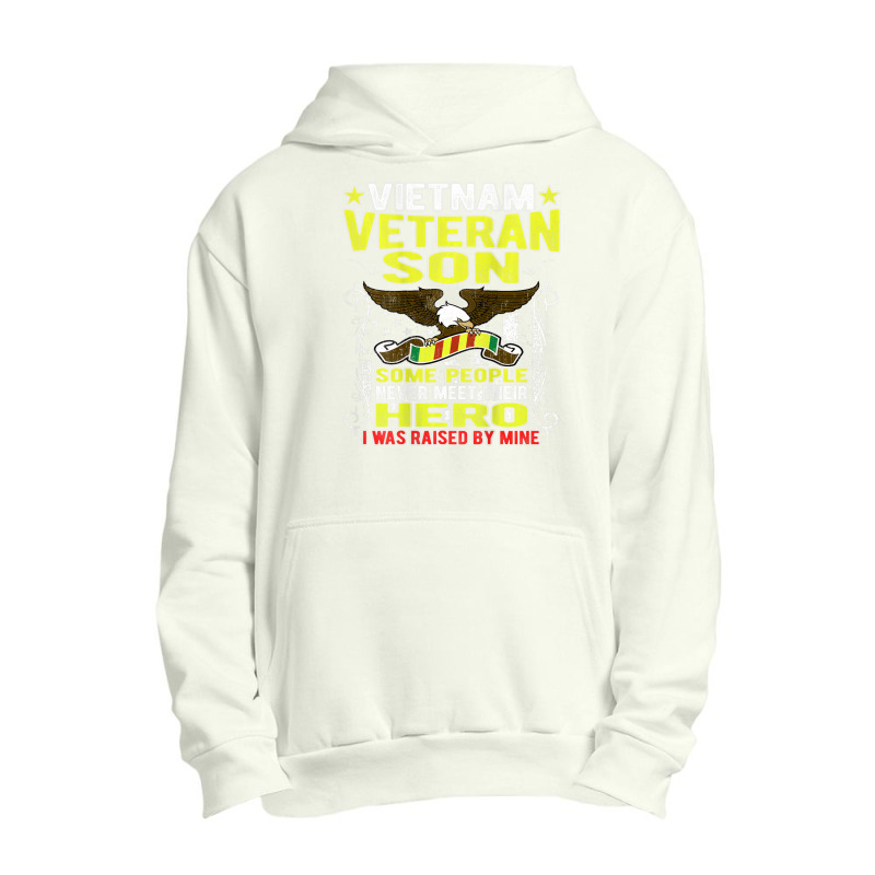 Proud Vietnam Veteran Son Military Veteran's Child Urban Pullover Hoodie by mckeebeckett3l9yxd | Artistshot