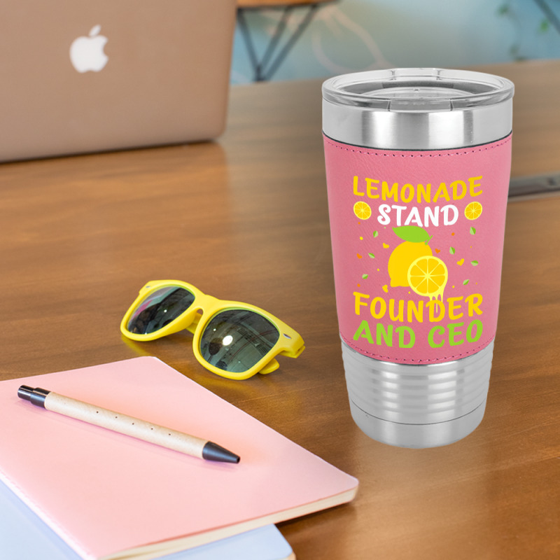 Lemonade Stand Founder And Ceo Premium T Shirt Leatherette Tumbler | Artistshot