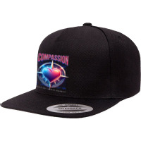 Compassion Navigation 5 Panel Snapback Cap | Artistshot