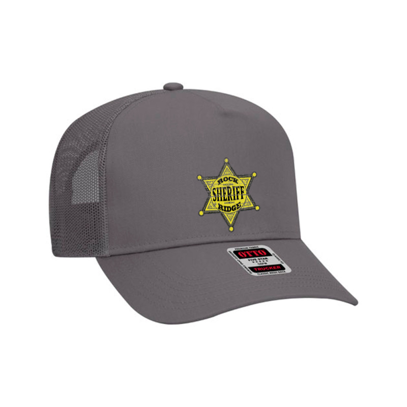 Rock Ridge Sheriff   Blazing Saddles Mesh Back Trucker Hat by arthubnco | Artistshot