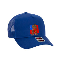 Samoan Pride Polynesian Haka Dance Samoa Flag Mesh Back Trucker Hat | Artistshot