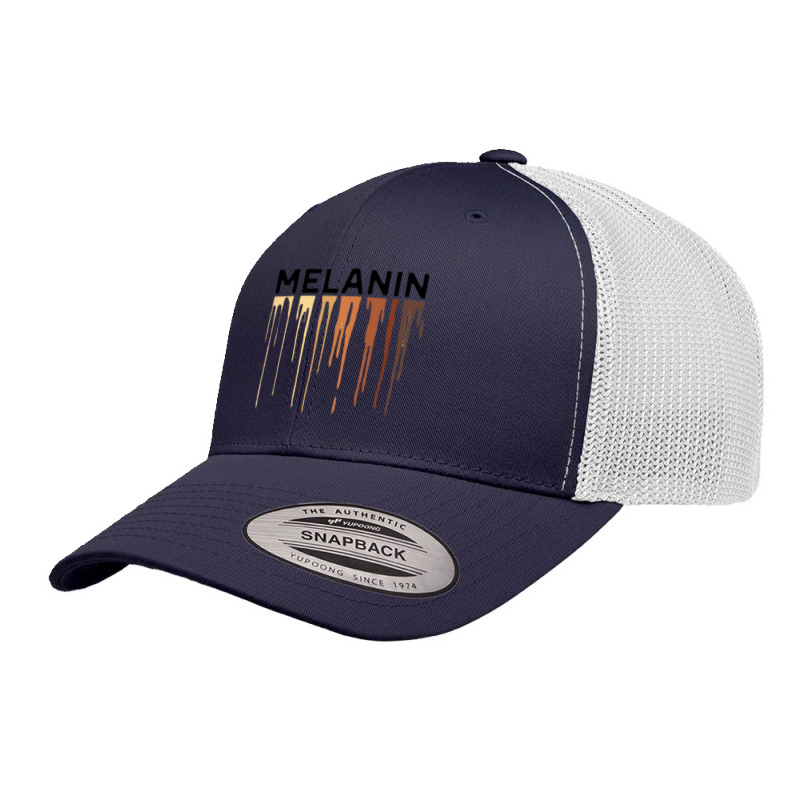 Drippin Melanin Retro Trucker Cap | Artistshot