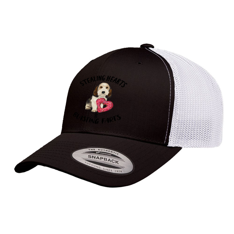 Stealing Hearts Blasting Farts Petit Basset Griffon Vendeen Sweatshirt Retro Trucker Cap by agueron | Artistshot