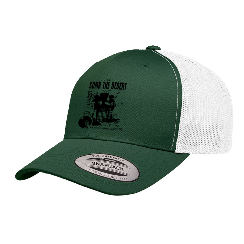 Comb The Desert Retro Trucker Cap by trasheatercomicsart | Artistshot