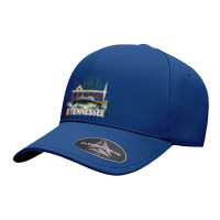 Fishing Camping Fishing In Tennessee Nature Tennessee Fishing Seamless Cap | Artistshot