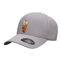 Eggette Bubble Waffle Vanilla Ice Cream T  Shirt Egg Bubble Waffle Van Seamless Cap | Artistshot