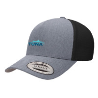 Line Art Blue Tuna Illustration Yupoong Trucker Cap | Artistshot