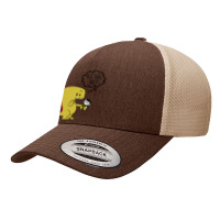 Organic Dinosaur Vegan Healthy Dino Brainless Shirt Yupoong Trucker Cap | Artistshot