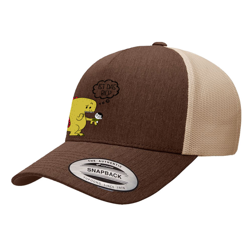 Organic Dinosaur Vegan Healthy Dino Brainless Shirt Yupoong Trucker Cap by dedibo | Artistshot