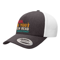 Mens Bruh Did You Even Read The Directions Funny Teacher Sayings Yupoong Trucker Cap | Artistshot