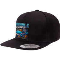 Whale Strategy Dominating Bitcoin 5 Panel Snapback Cap | Artistshot