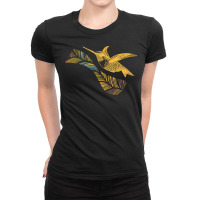 Vintage Hummingbird Ladies Fitted T-shirt | Artistshot