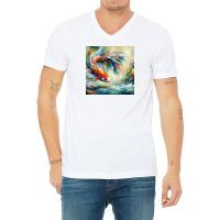 Koi Fish1 V-neck Tee | Artistshot