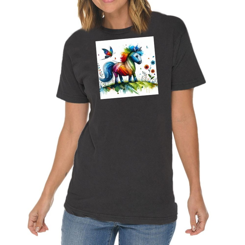 Horse 1 Vintage T-shirt | Artistshot