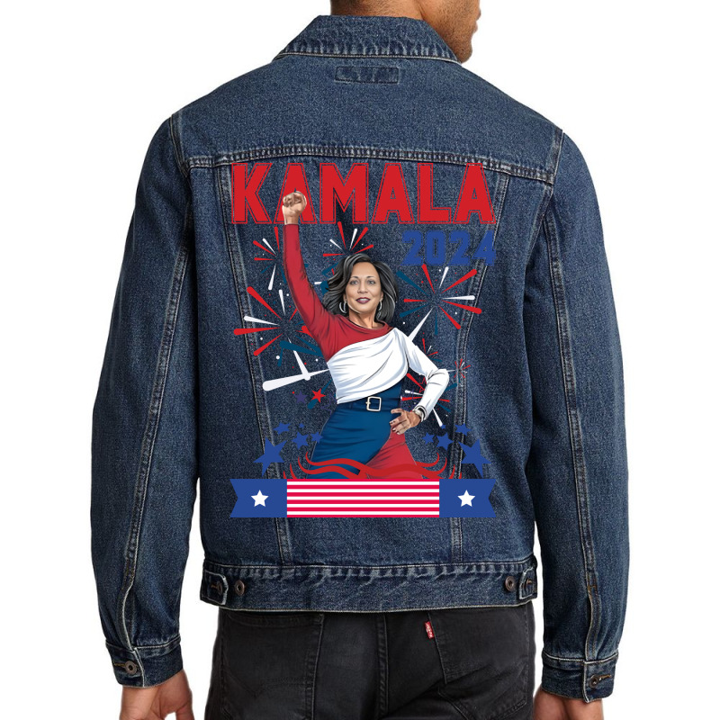 Kamala 2024 Men Denim Jacket | Artistshot