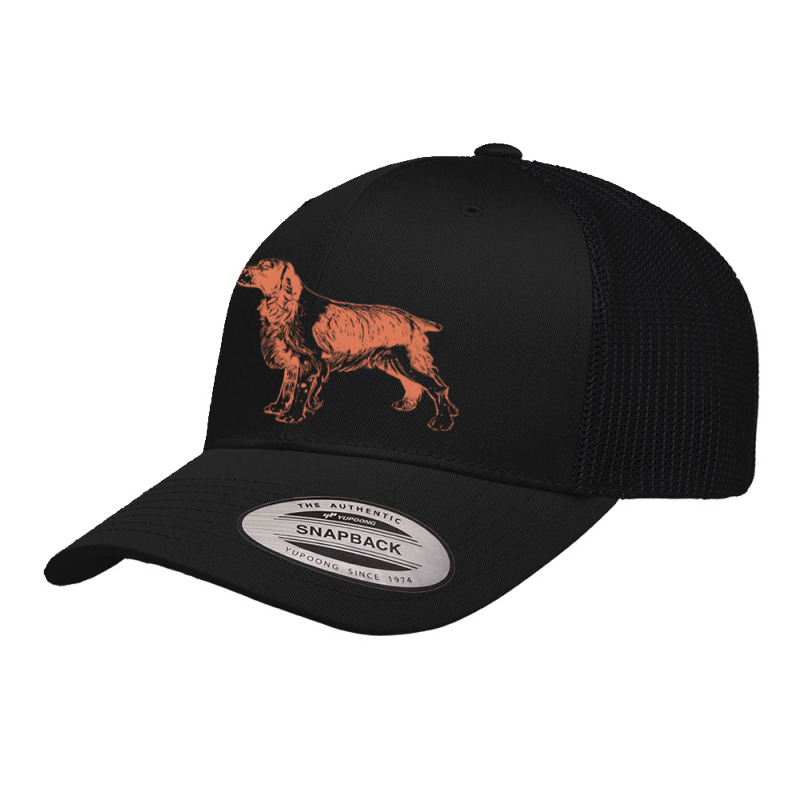 Spaniel Dog Retro Trucker Cap by HRC Design | Artistshot