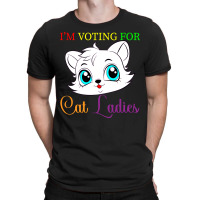 Cat Ladies For Kamala Harris T-shirt | Artistshot