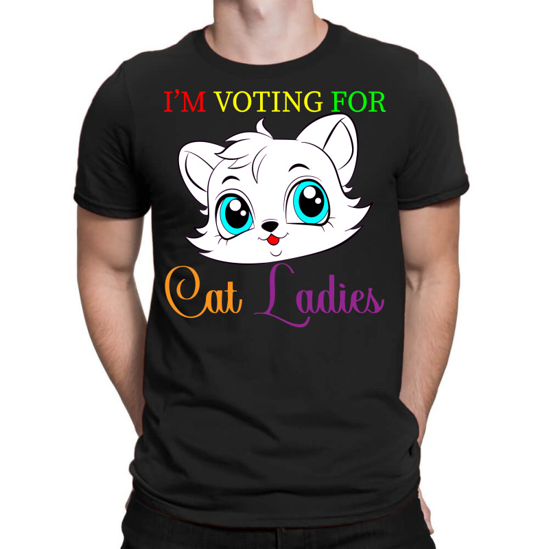 Cat Ladies For Kamala Harris T-shirt | Artistshot