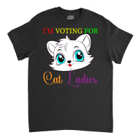 Cat Ladies For Kamala Harris Classic T-shirt | Artistshot