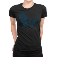 Vintage Lion Ladies Fitted T-shirt | Artistshot