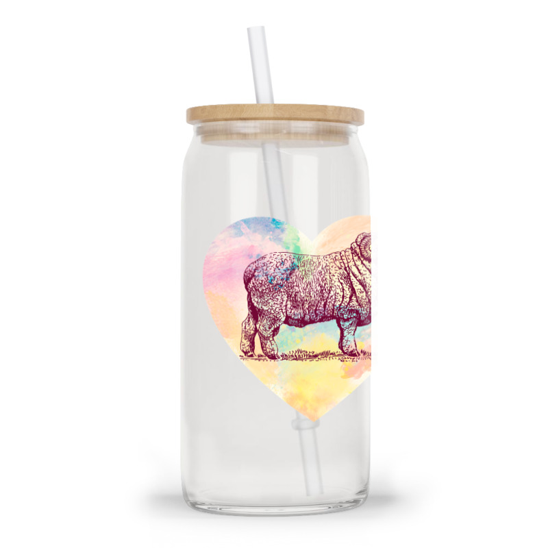 Merino Ram Glass Tumbler | Artistshot