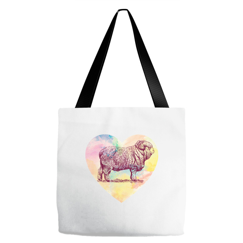 Merino Ram Tote Bags | Artistshot