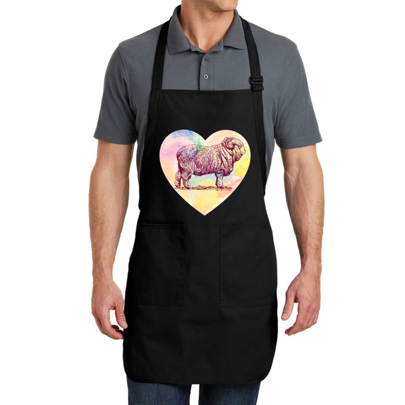 Merino Ram Full-length Apron | Artistshot