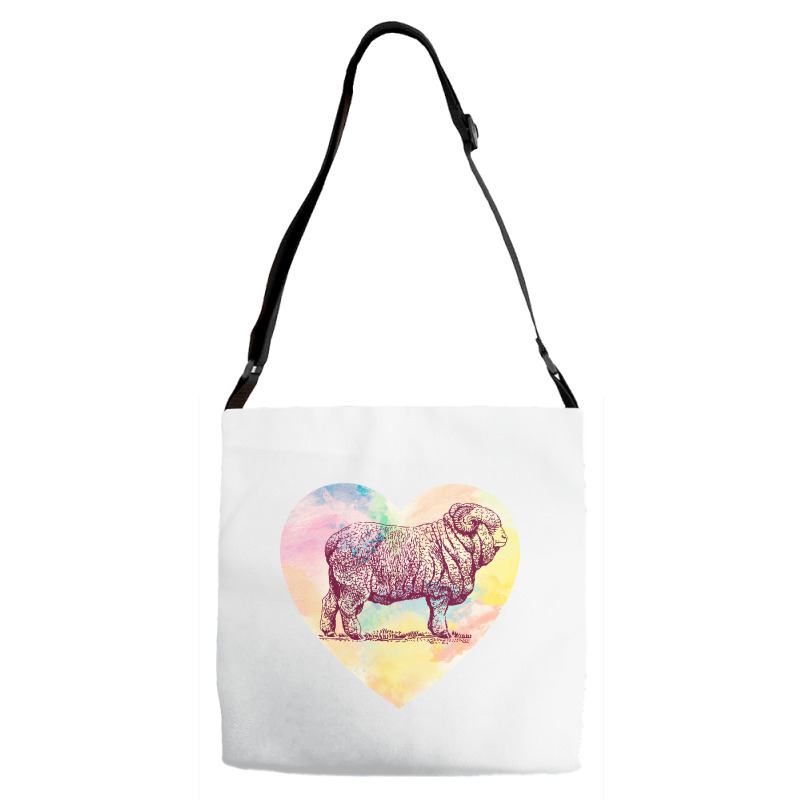 Merino Ram Adjustable Strap Totes | Artistshot