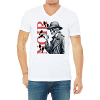 Detective Graphic V-neck Tee | Artistshot