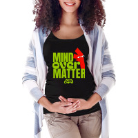 Mind Over Matter Maternity Scoop Neck T-shirt | Artistshot