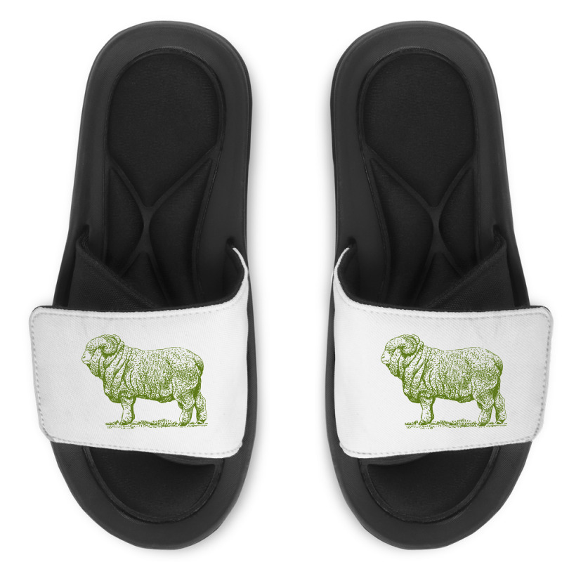 Merino Ram Slide Sandal | Artistshot