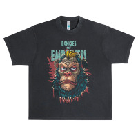 Ape Echos Of Emptimnes In Brush Grunge Style Urban Heavy T-shirt | Artistshot