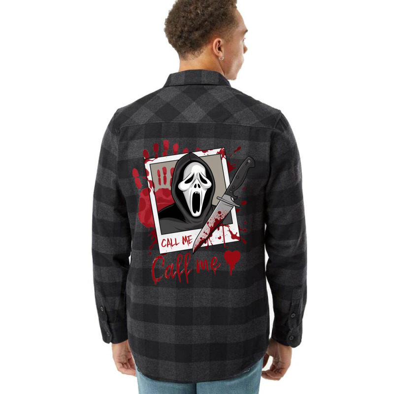 A Ghostly Figure Flannel Shirt | Artistshot