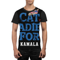 Cat Ladies For Kamala (3) Graphic T-shirt | Artistshot