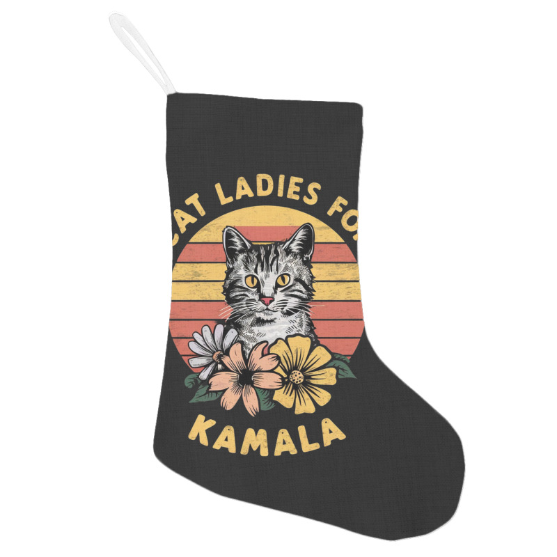 Cat Ladies For Kamala (5) Holiday Stocking | Artistshot