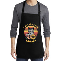 Cat Ladies For Kamala (5) Medium-length Apron | Artistshot